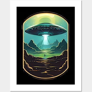 alien encounter Posters and Art